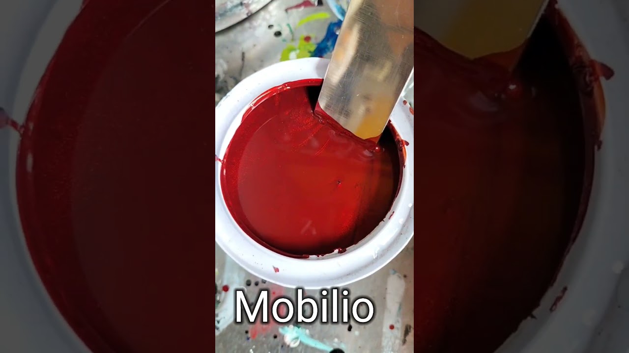 Phoenix orange pearl Mobilio #mixingcolor #catmotor #catmobil #automotive #youtubeshorts