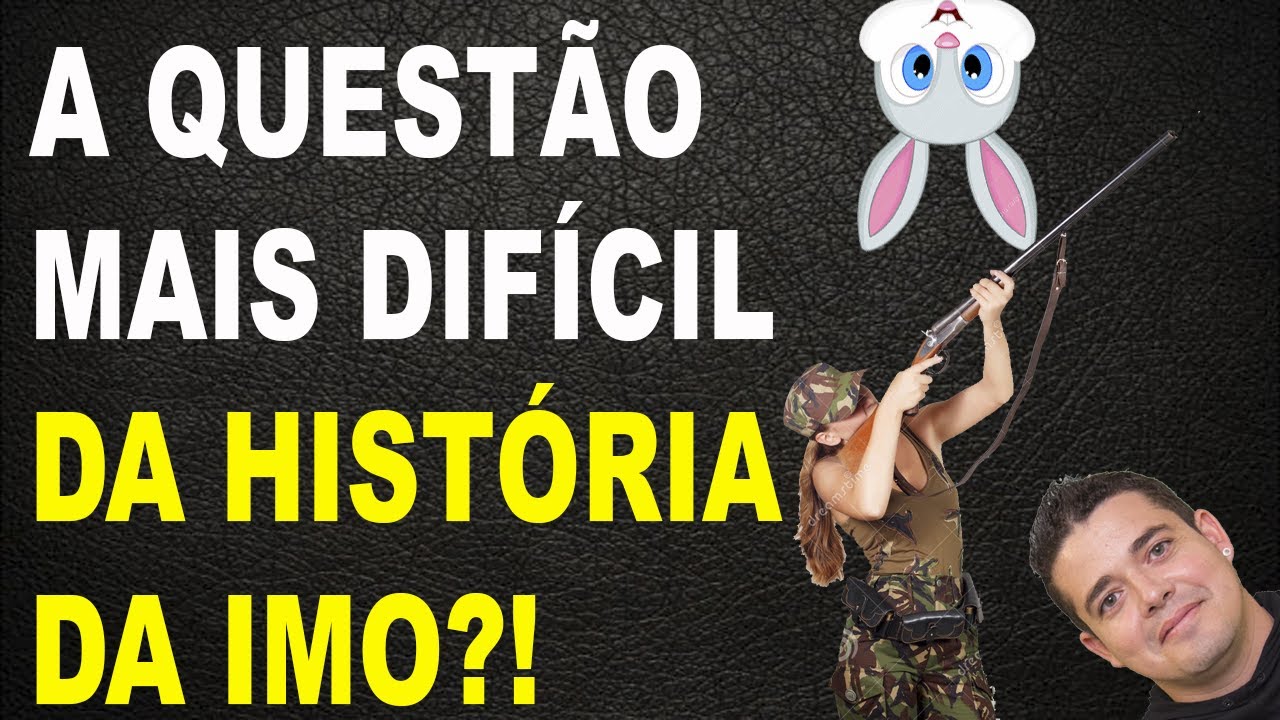 🔴 O MÍSTICO PROBLEMA 3 DA IMO 2017 (O COELHO E A CAÇADORA)