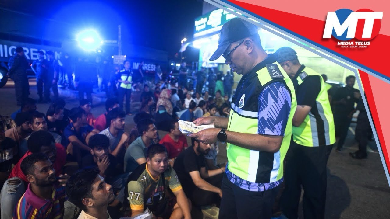 147 Warga asing ditahan dalam operasi Imigresen dengan penggunaan body cam di Desa Aman Puri