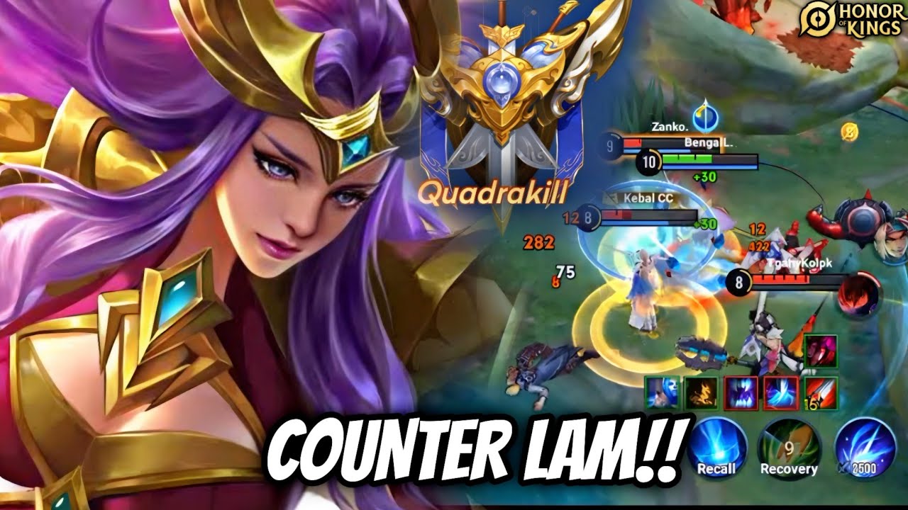 Honor of Kings (Athena) New Meta! Athena Jungle Counter LAM!!
