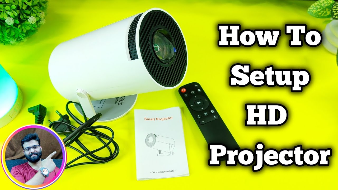 HY300 Wifi Led Projector unboxing & Review