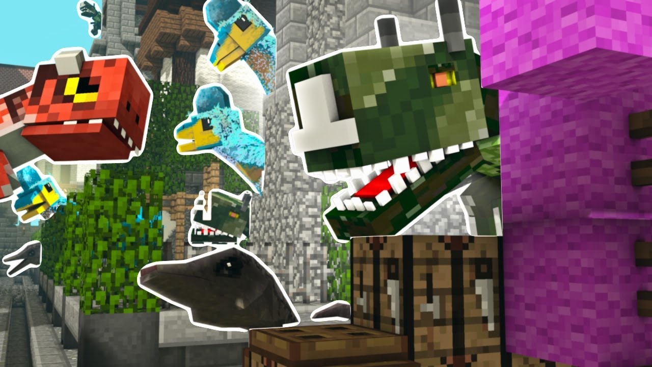 Minecraft | DINOSAUR MORPH HIDE AND SEEK CHALLENGE! (Joe vs Cody)