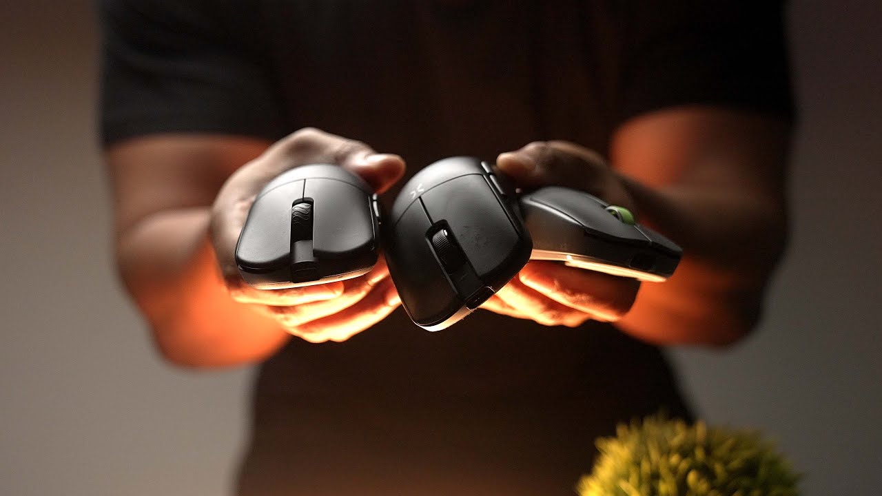 3 New Amazing 40g Claw Grip Mice!