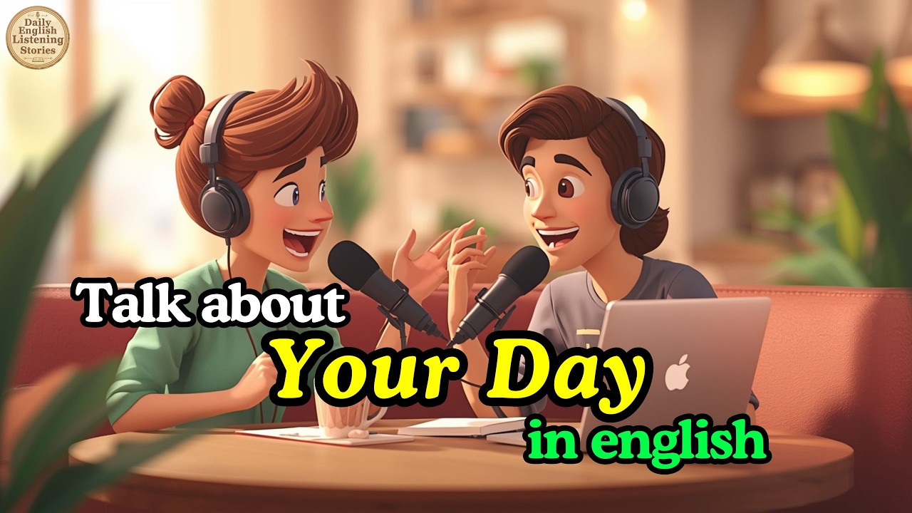 How to Talk About Your Day in English | Daily Routine Vocabulary (A1–B1)
