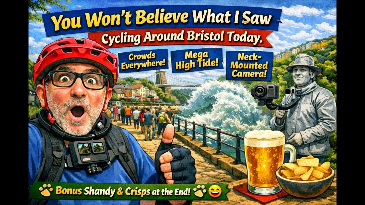 You Won’t Believe What I Saw Cycling Around Bristol Today…