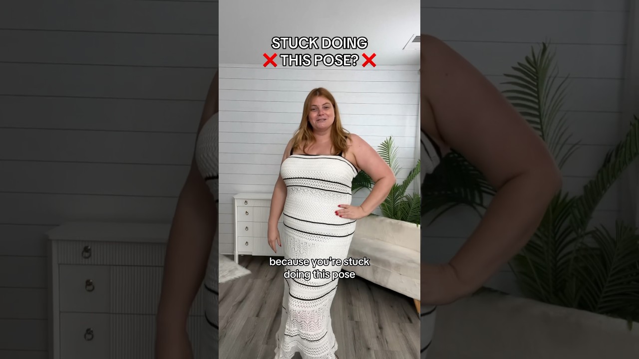 ХВАТИТ ДЕЛАТЬ СКУЧНЫЕ ПОЗЫ! ❌ Как позировать в длинном платье #советыпопозированию #позирование