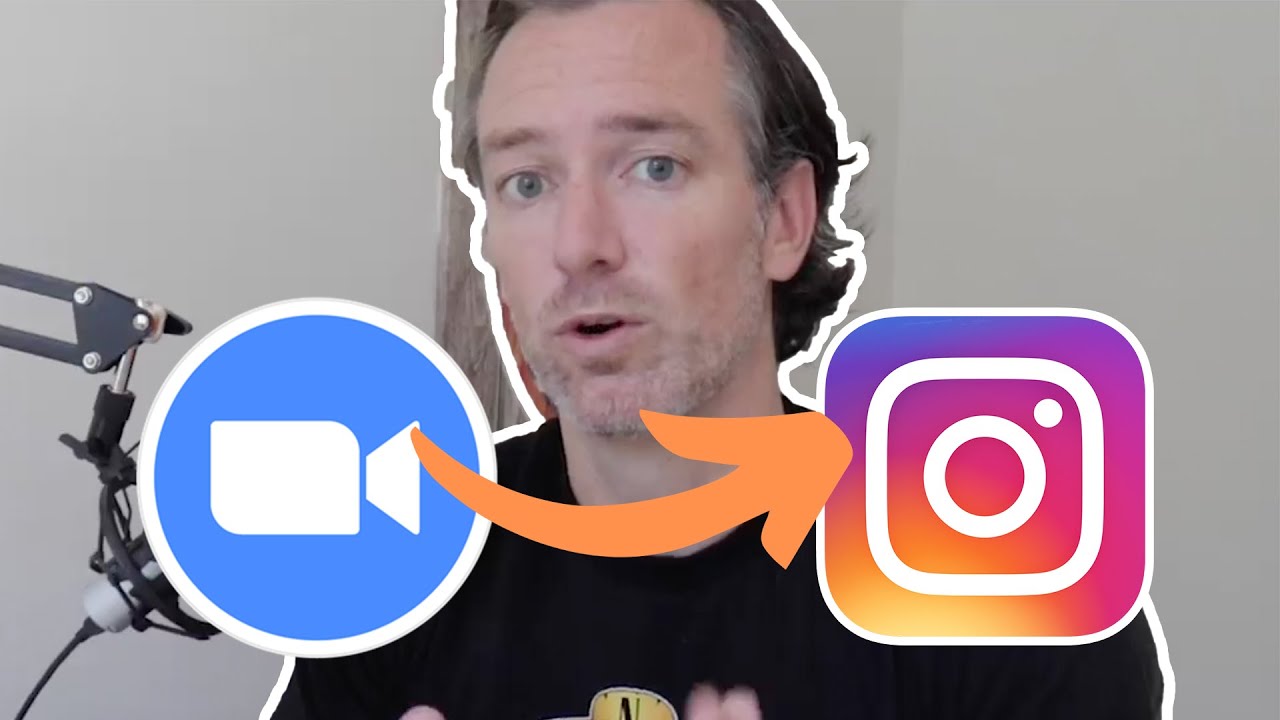 How To Go From Zoom Recording to Instagram (TUTORIAL)