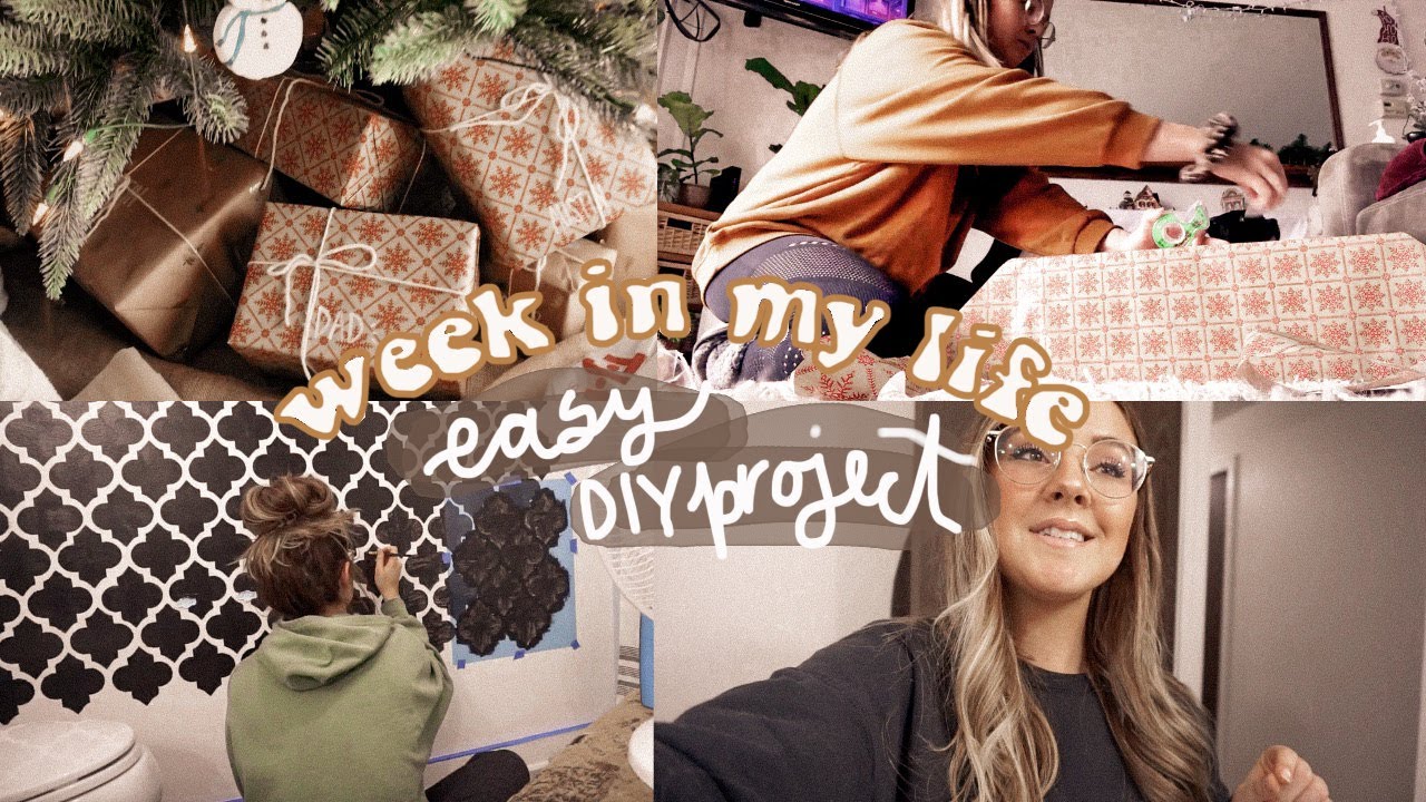 WEEK IN MY LIFE...BATHROOM MAKEOVER DIY