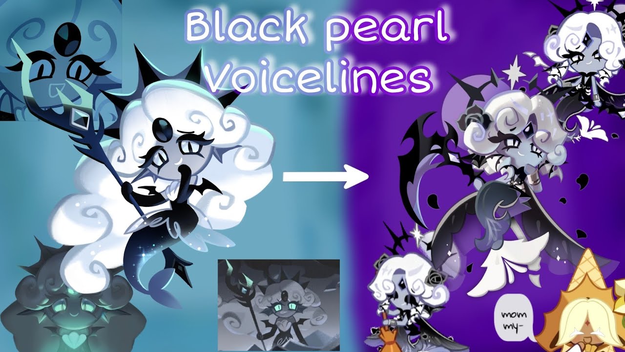 Black pearl cookie Voicelines (costume and regular)