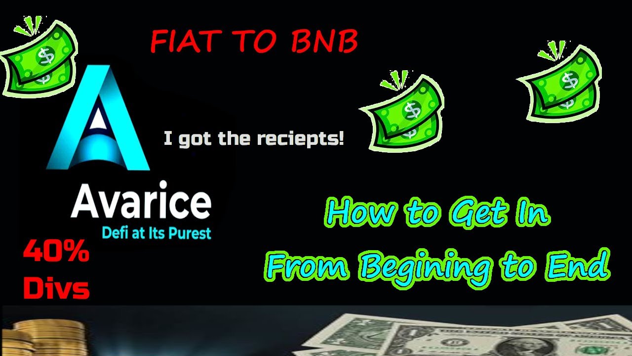 Avarice | How to get in Avarice | from beginning to end | exchange cash for bnb