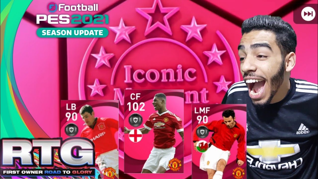 OMG!! i got the 102 RASHFORD  ICONIC MOMENT  🔥 Road To Glory #22 pes 2021 mobile