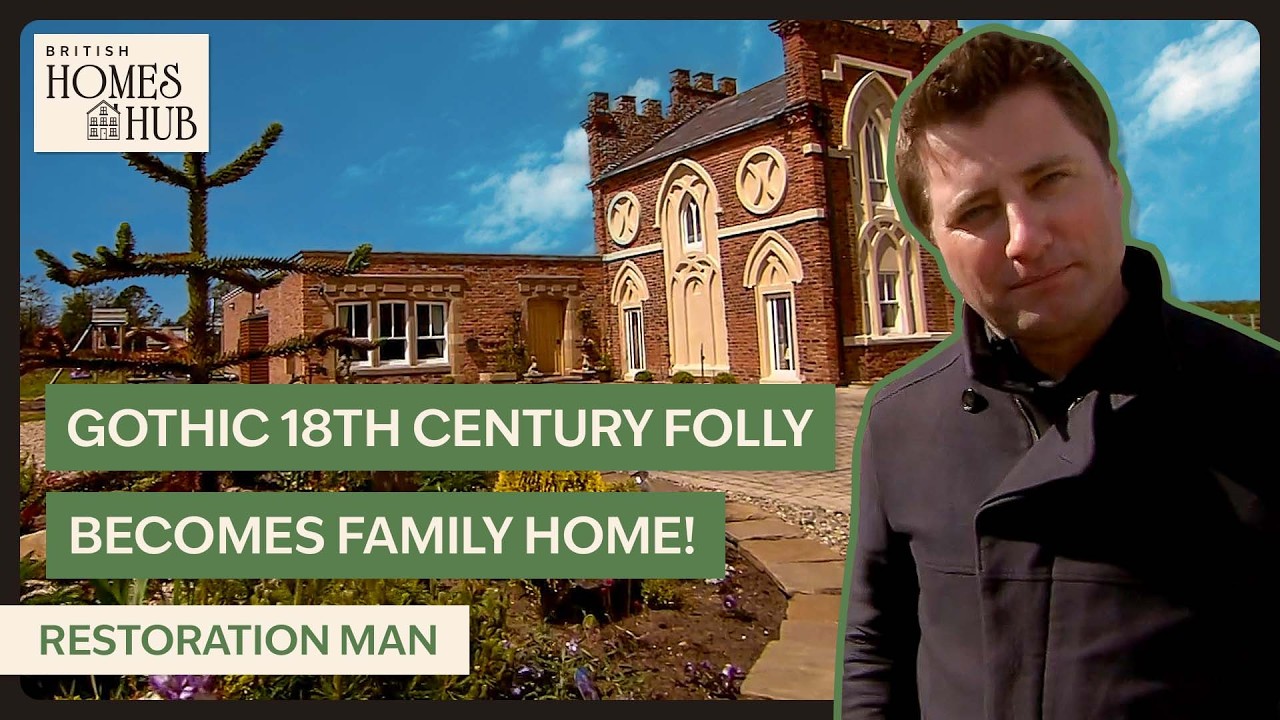 Major Health Scares & Financial Stress Transforming Gothic Revival Folly | Restoration Man | S2 EP9