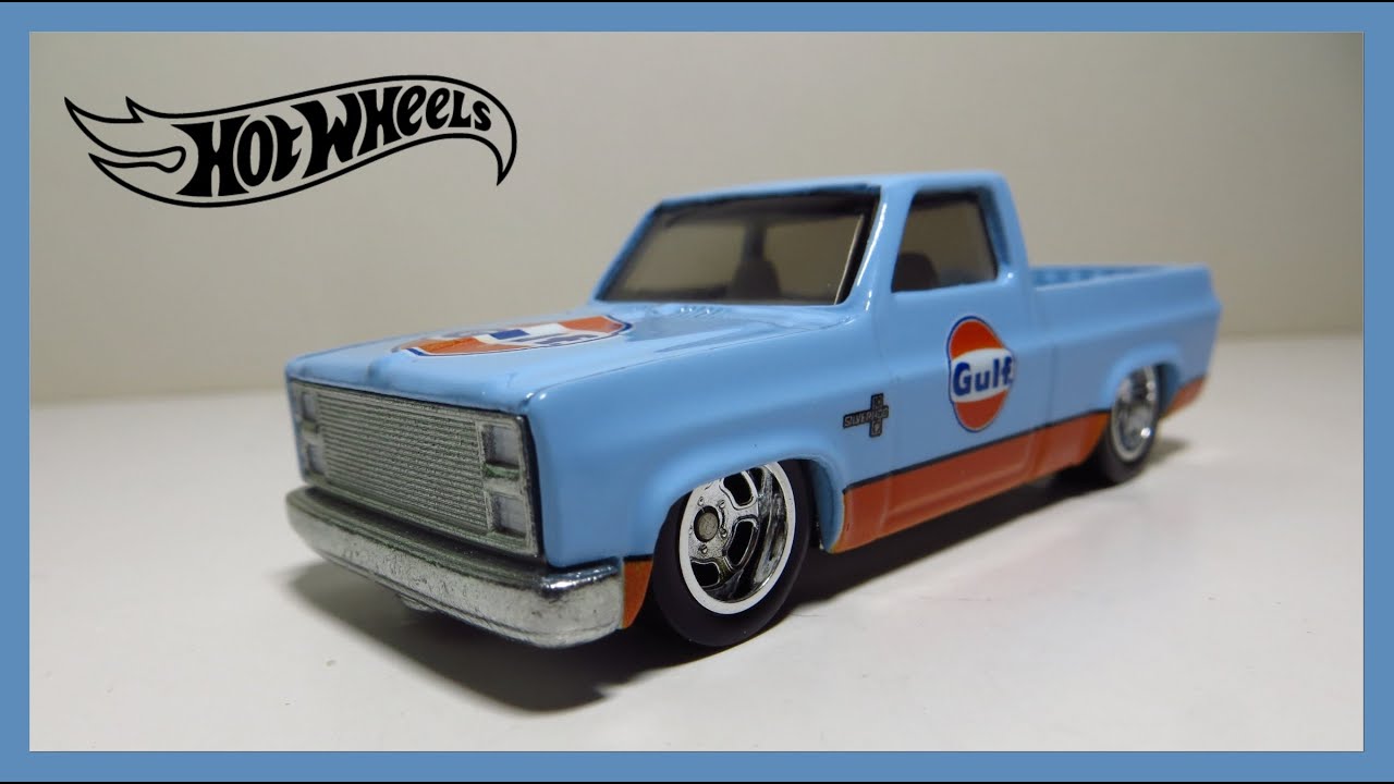 Hot Wheels Gulf Chevy Silverado / Pop Culture Fuel Series