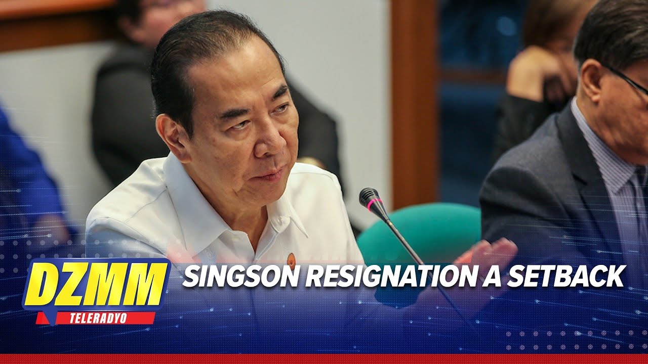 Singson tried to resign from ICI in November - Magalong | DZMM TeleRadyo