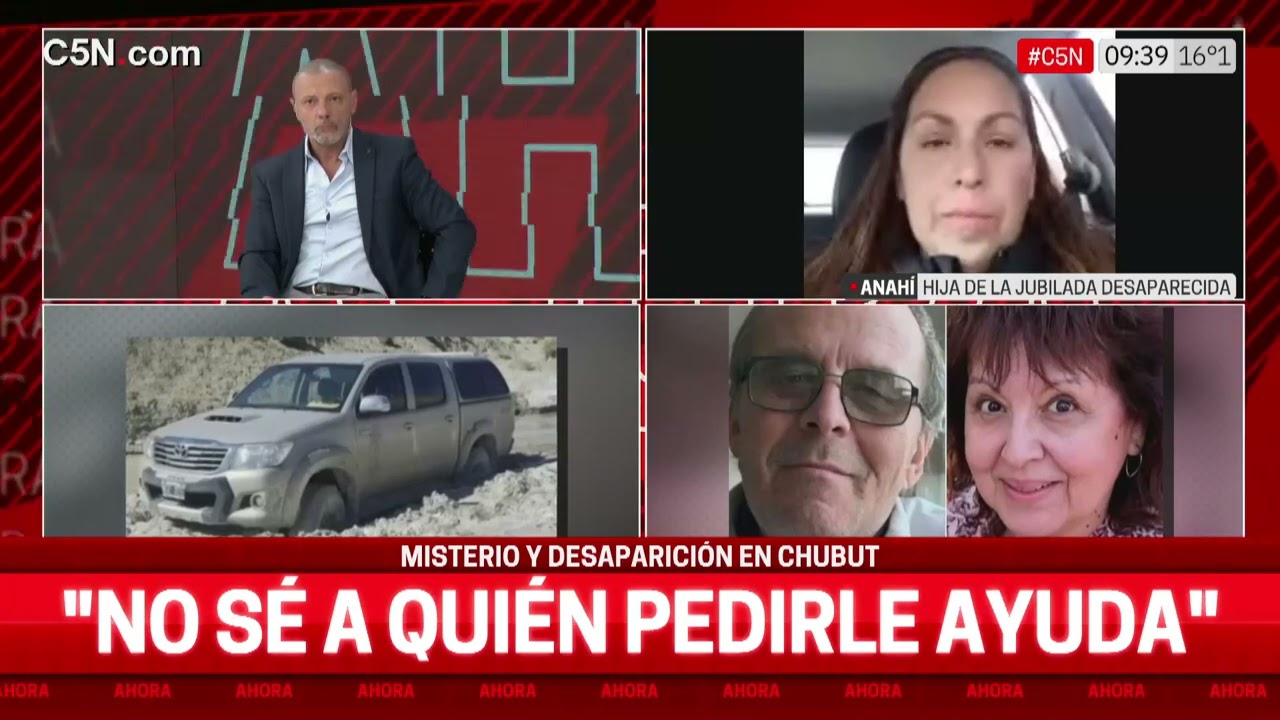 DESAPARICIÓN de una PAREJA DE JUBILADOS en CHUBUT: encontraron rastros de un fogón reciente