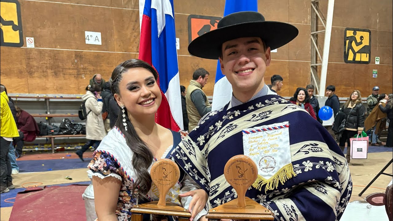 1ra cueca Campeones regionales Clubes de cueca y folclor 2026 Región del bio bio, Hualpen. 