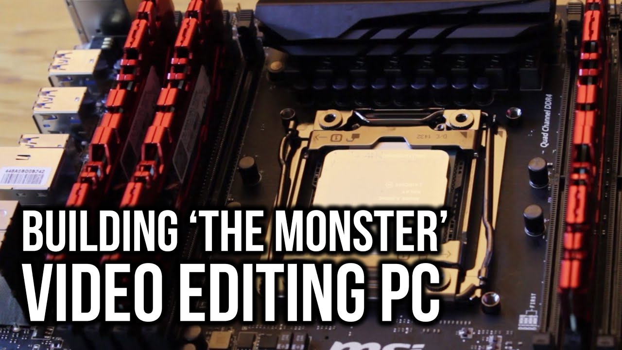 The FULL Video Editing & Livestreaming PC Build! (Intel i7-5820k, DDR4, X99, Haswell-E, NZXT H440)