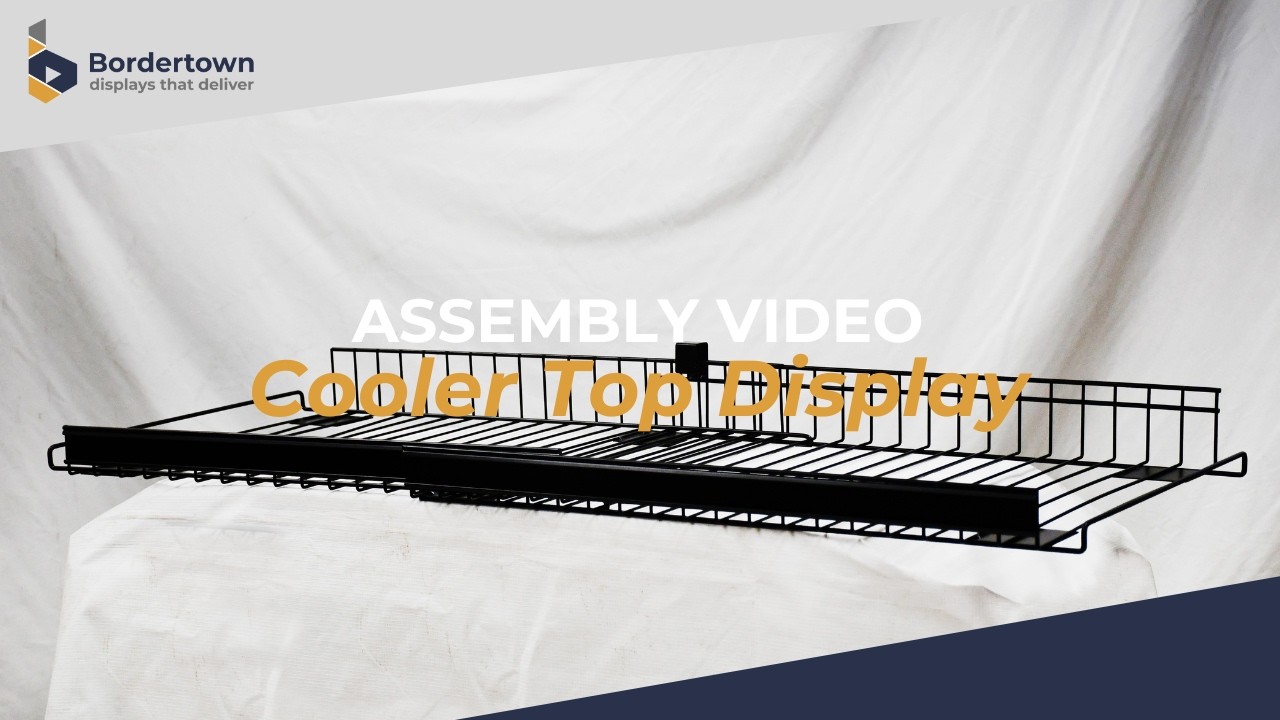 Cooler Top Display Assembly