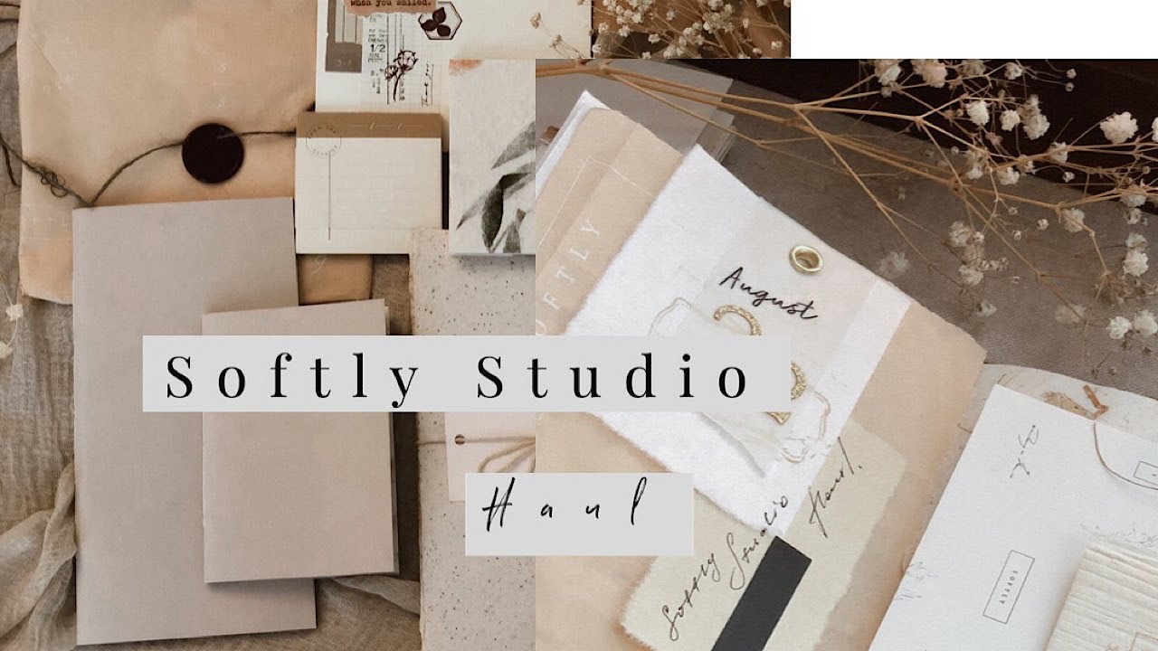 Softly Studio Haul | Journal with me #06 | A6 Traveler's Notebook | ITSMLKTEA Stationery Haul
