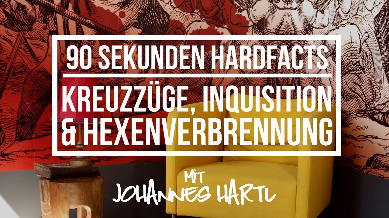 Kreuzz&uuml;ge, Inquisition und Hexenverbrennung - 90 Sekunden Hardfacts mit Johannes Hartl