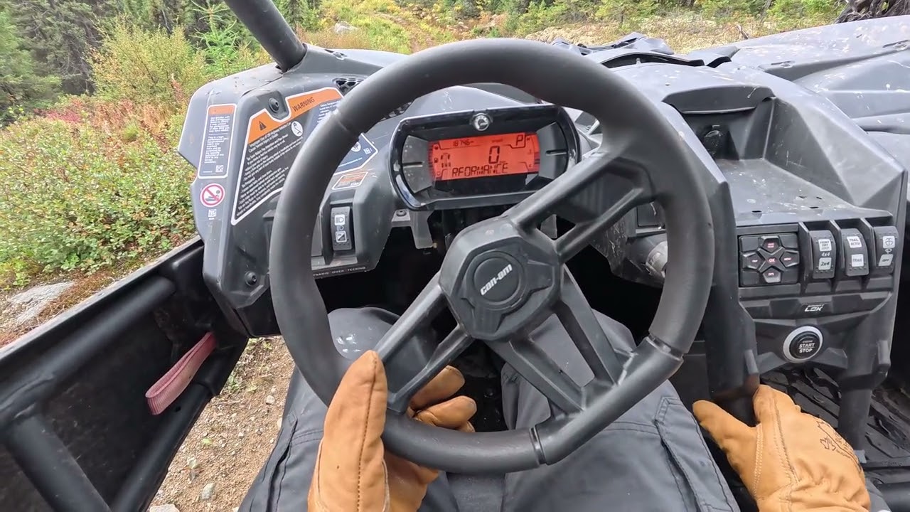 Дневная поездка на Can Am Maverick X3