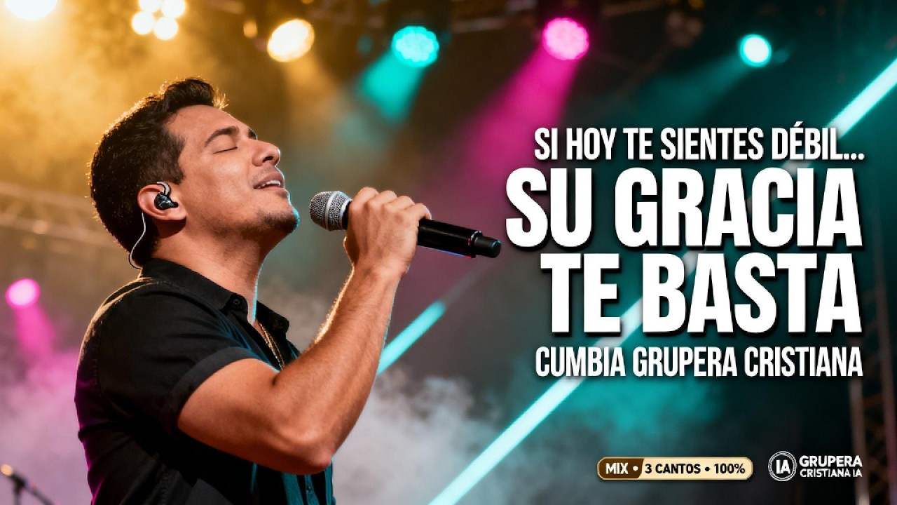 Cumbia Grupera Cristiana Mix: Mi Refugio Real (Salmo 91) + Ven Espíritu + Me Basta Tu Gracia