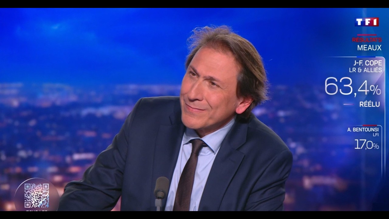 Soirée électorale : Jérôme Guedj invité du 20h TF1