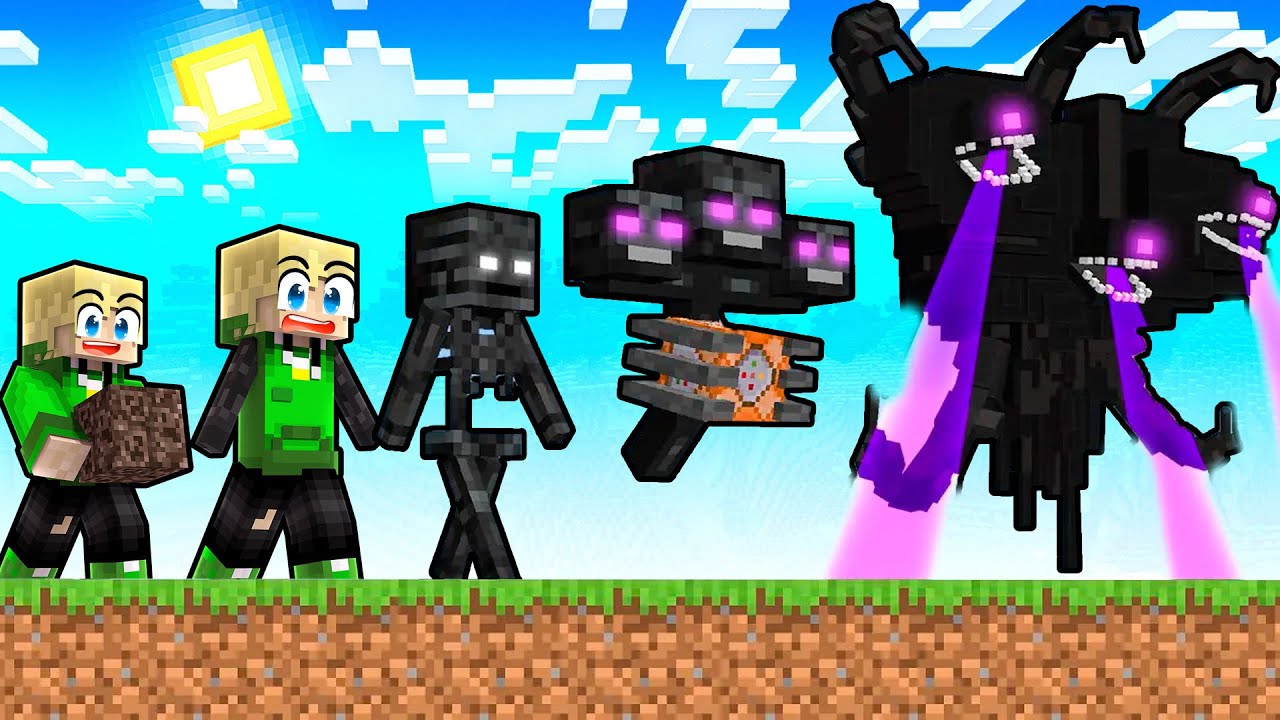 Ik Word De WITHERSTORM In Minecraft!