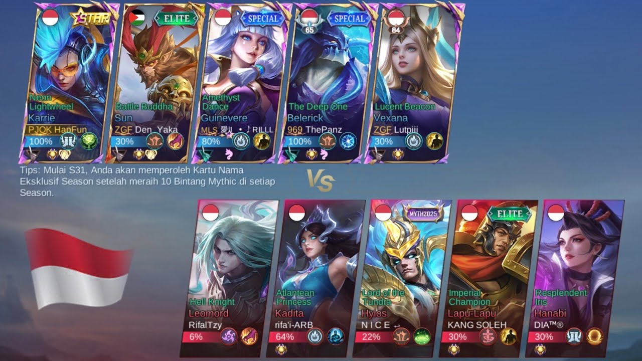 NO DEBAT.. KARRIE LATE GAME MEMANG 🔥🔥🔥