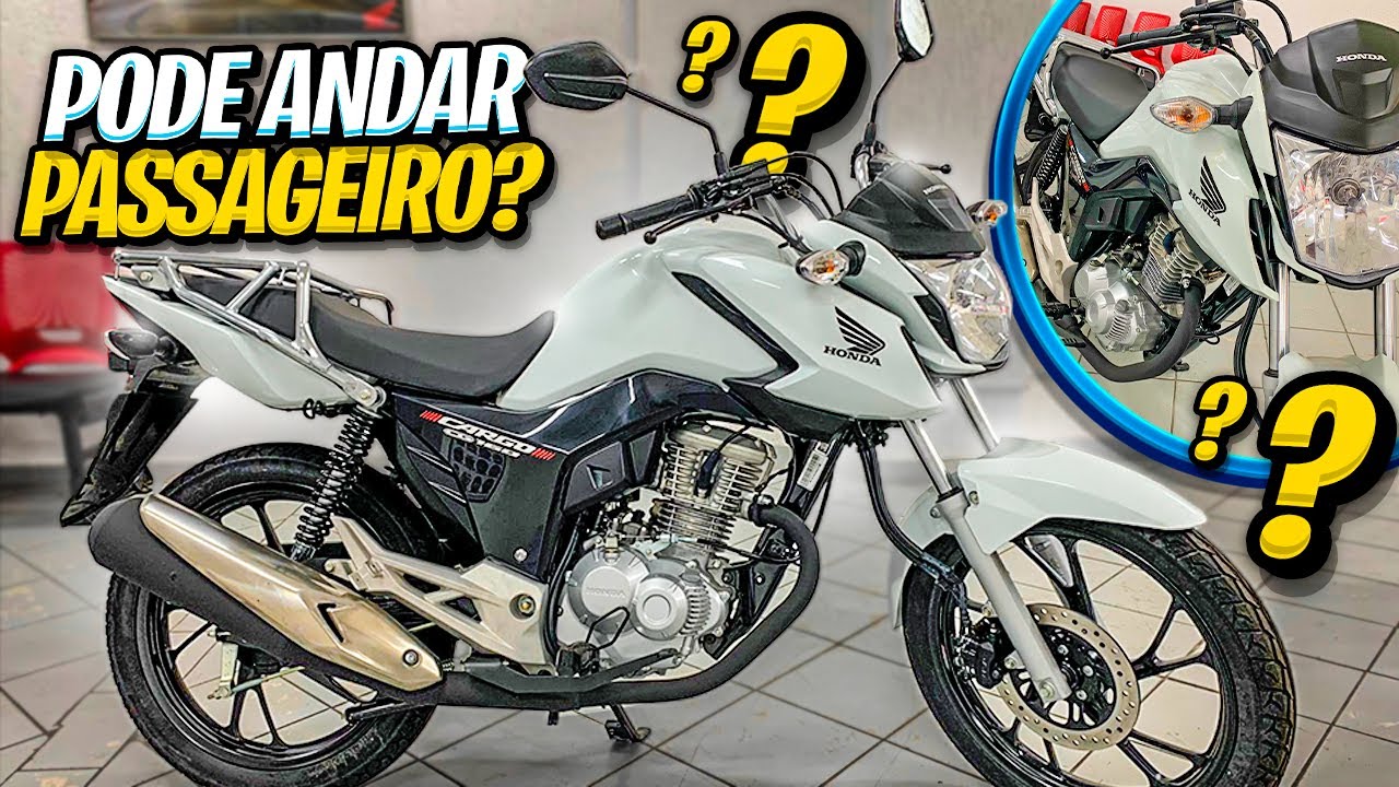 CG 160 CARGO PODE ANDAR COM PASSAGEIRO?