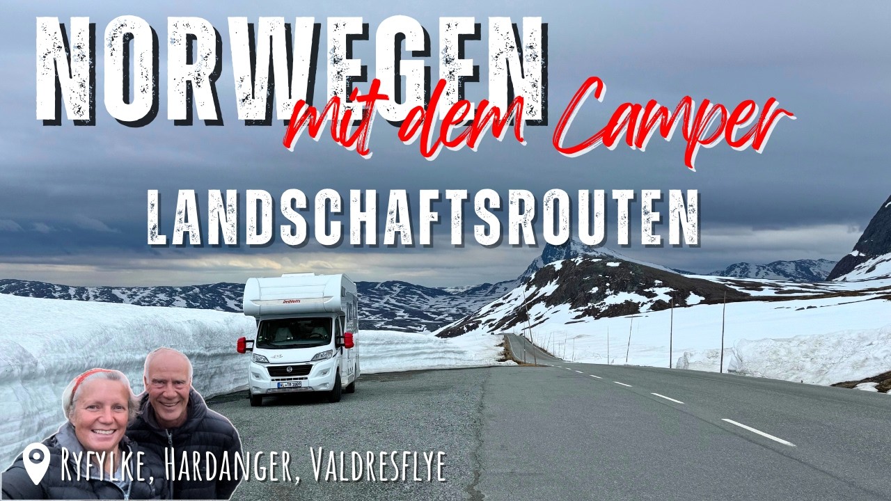 Norwegens LANDSCHAFTSROUTEN mit dem Camper: Tunnels, Fjorde & Wasserfälle | Skandinavien#7