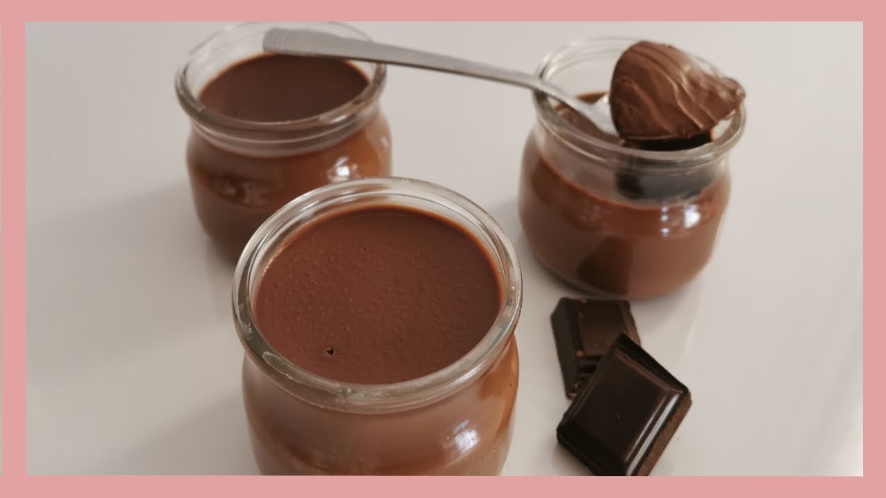 *** Crème au chocolat *** Recette express avec seulement 2 ingrédients 😋😋