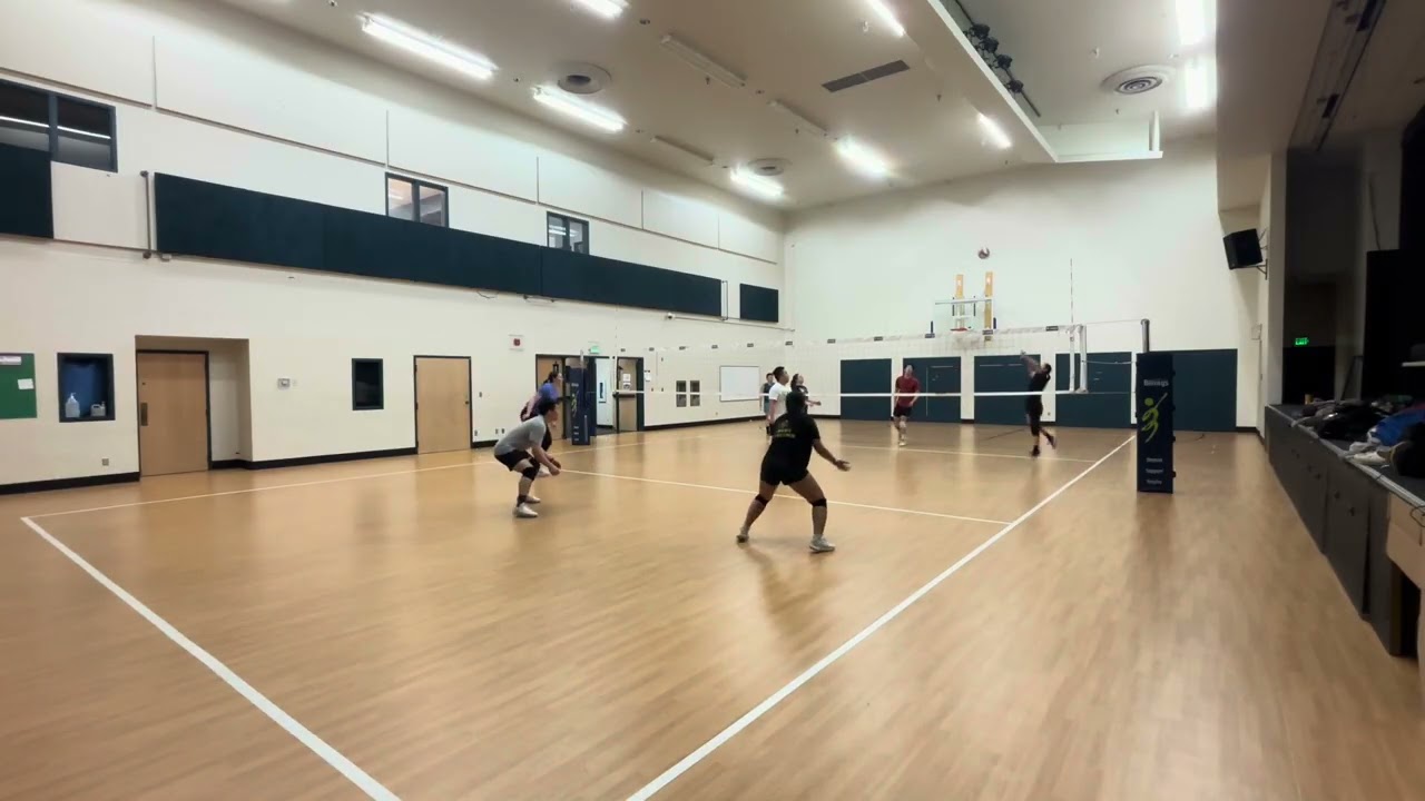 TuesDane Rev4 Volleyball: Team Andy vs Ella Set 2