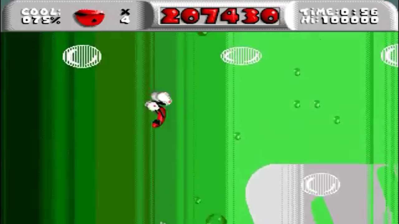 Cool Spot Bonus Level 4 100% (Sega Megadrive)