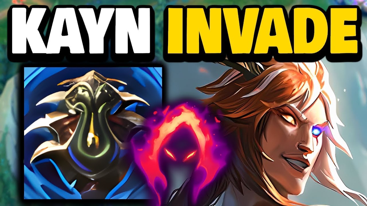 The PERFECT example of HOW TO INVADE on | Kayn Jungle Season 14 Best Runes & Build Gameplay Guide