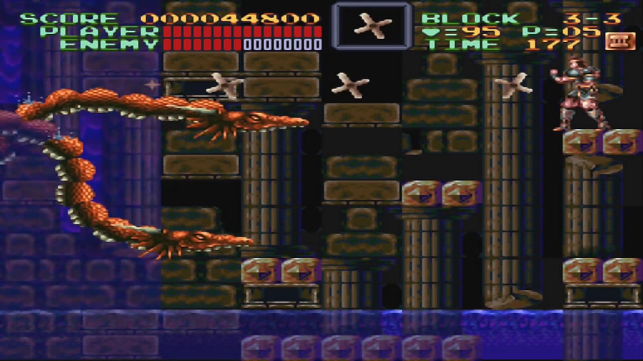 Super Castlevania IV [ЭТАП #03] [SNES] #2195 Геймплей