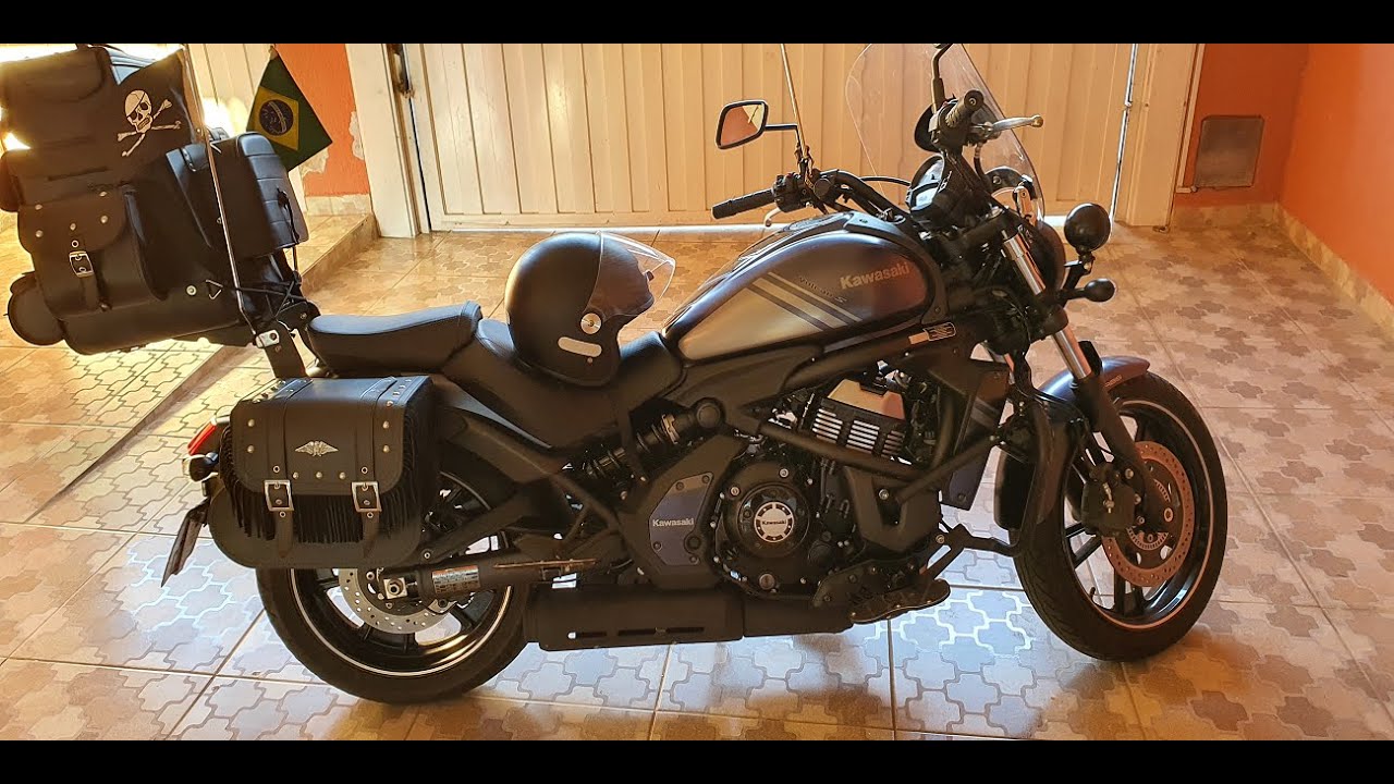 Moto Kawasaki Vulcan S 650 grafismo exclusivo CUSTOMIZADA