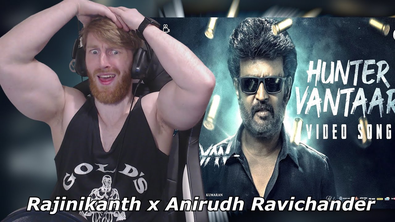 Hunter Vantaar Video Song | Vettaiyan | Rajinikanth x Anirudh Ravichander • Reaction By Foreigner