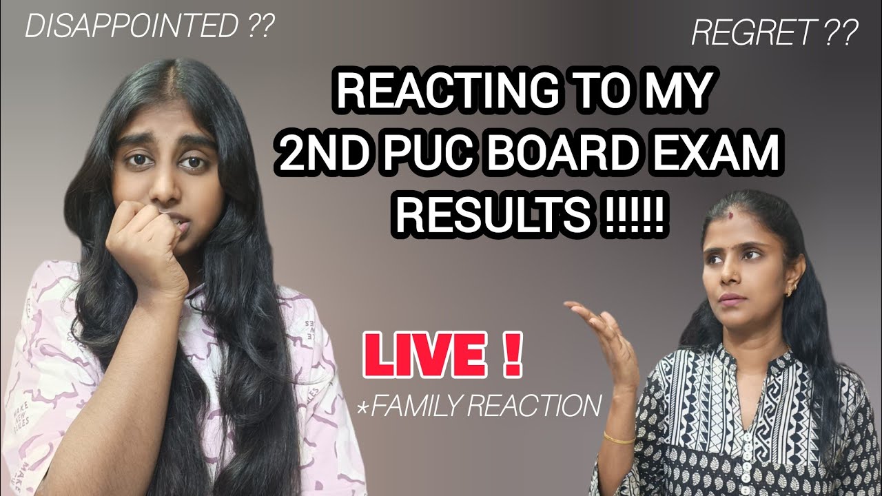 Revealing my 2nd puc RESULTS !! *Live Reaction* || Sinchana srinagar