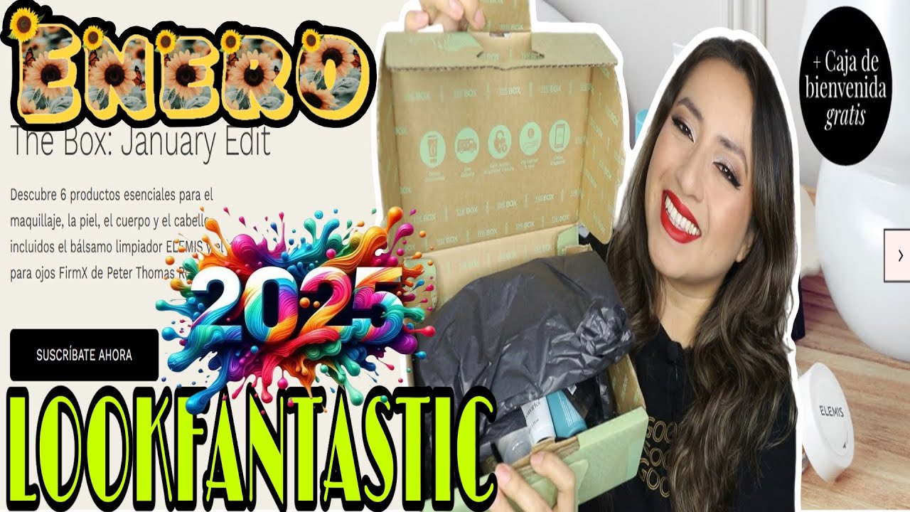 LOOKFANTASTIC ENERO 2025! 🧐LA PRIMERA CAJA DEL AÑO🚨¿VALE LA PENA?🚨🫠VALORADA EN MÁS DE 80€