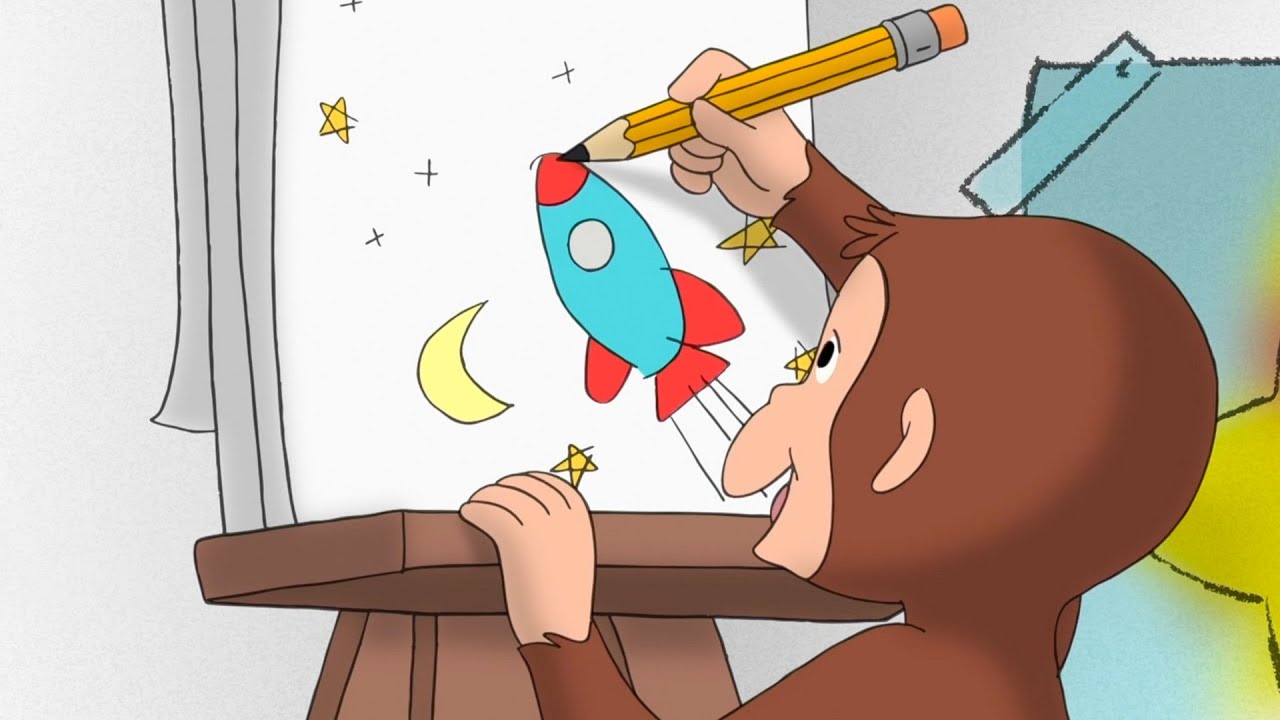 ジョージ、宇宙について学ぶ 🐵 おさるのジョージ