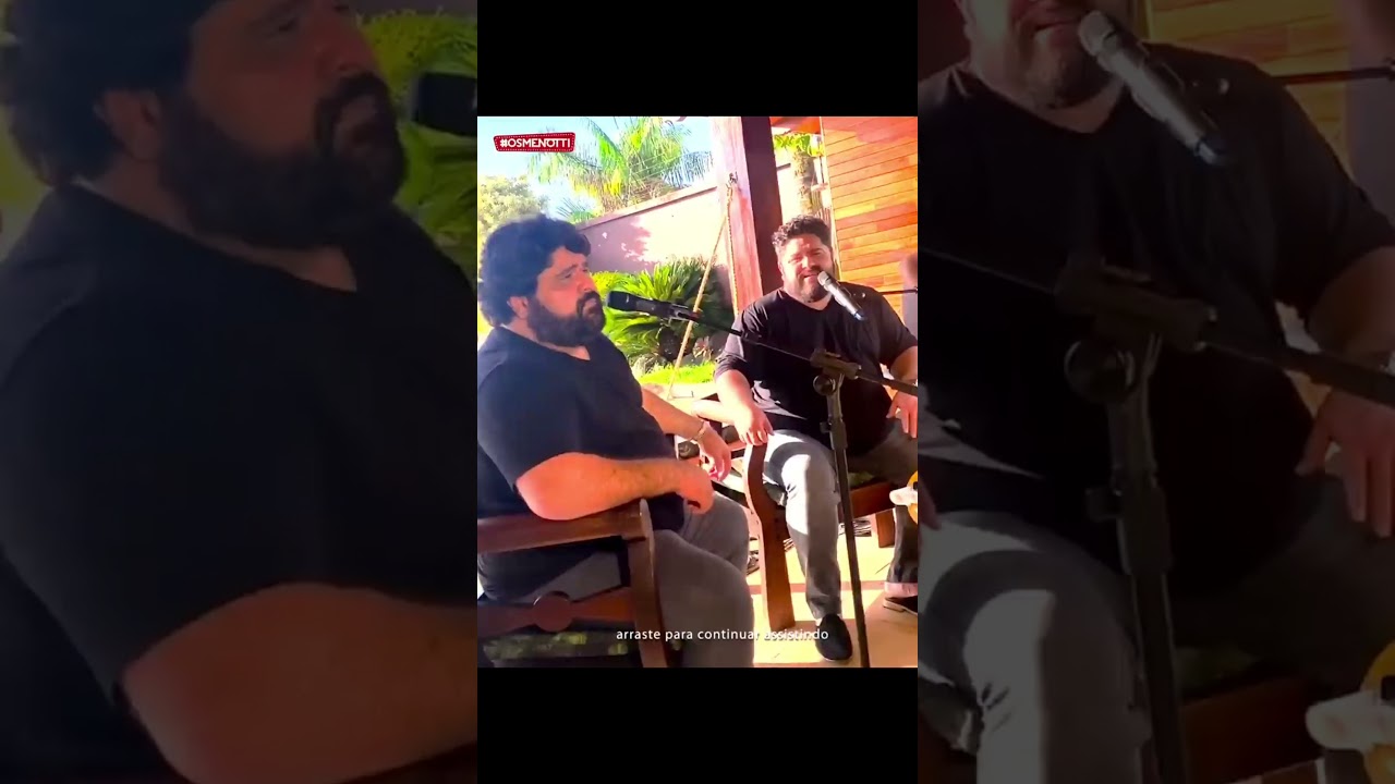 🔴César Menotti & Fabiano Cantando Zé Ramalho - Entre a serpente e a estrela