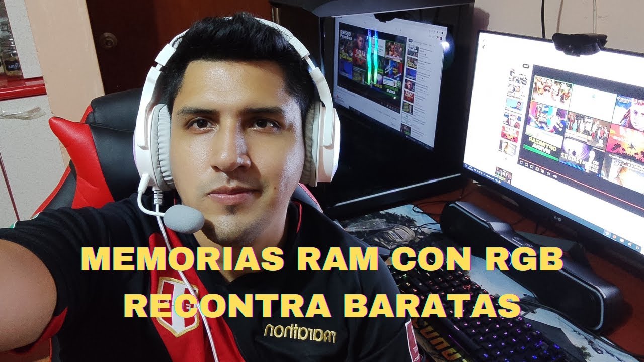 DONDE COMPRAR LAS  MEMORIAS RAM RGB MAS BARATAS DEL PER&Uacute; EN ESTE 2022.#pcgamer,#memoriaram,#wilson