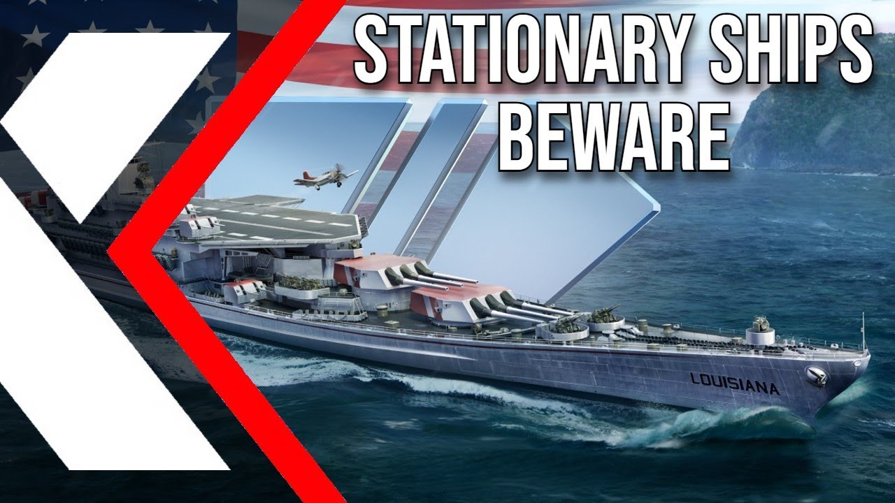 Behold the Power of USS Louisiana | World of Warships: Legends