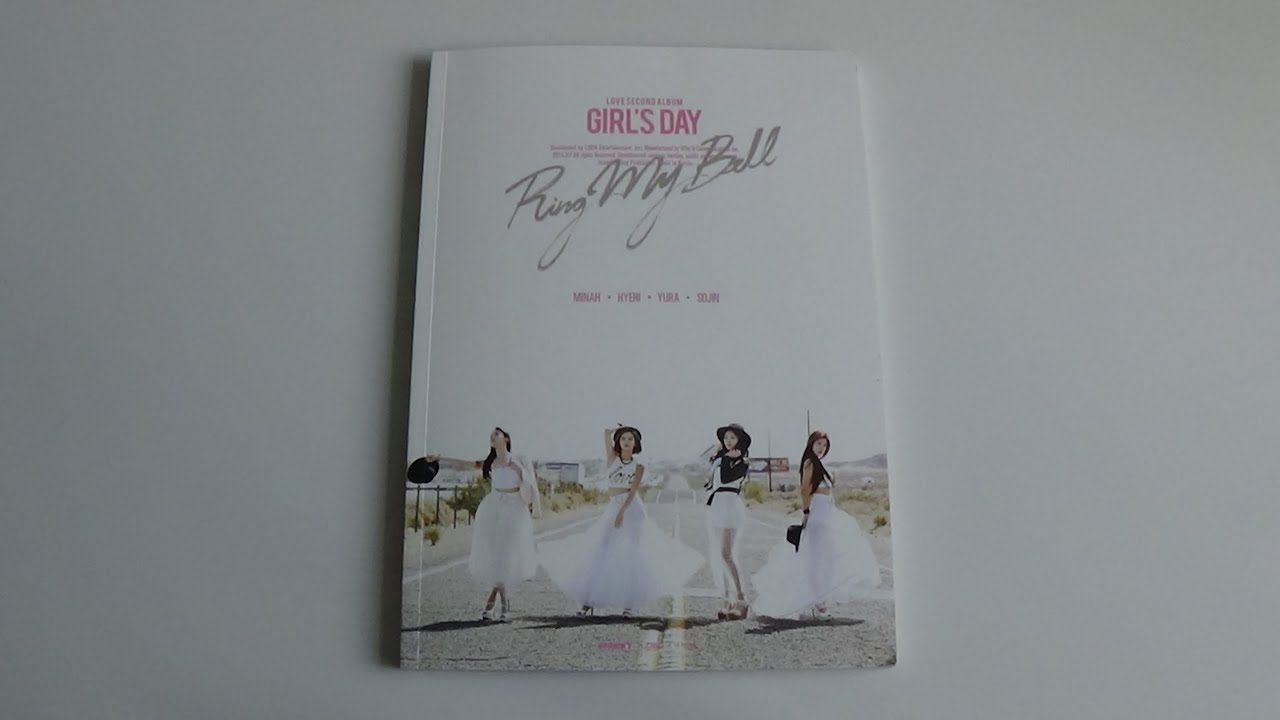 Unboxing Girl's Day 걸스데이 2nd Studio Album Love (Group Version)