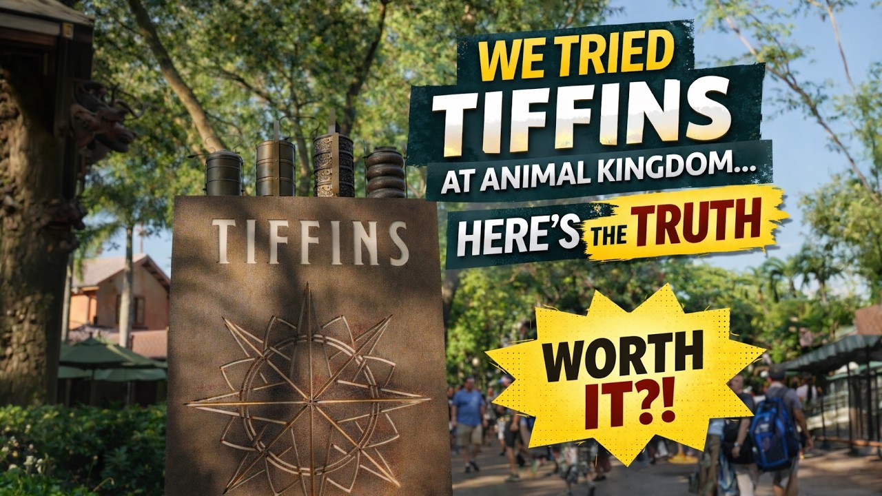 We Tried Tiffins at Disney's Animal Kingdom ... Here's the Truth