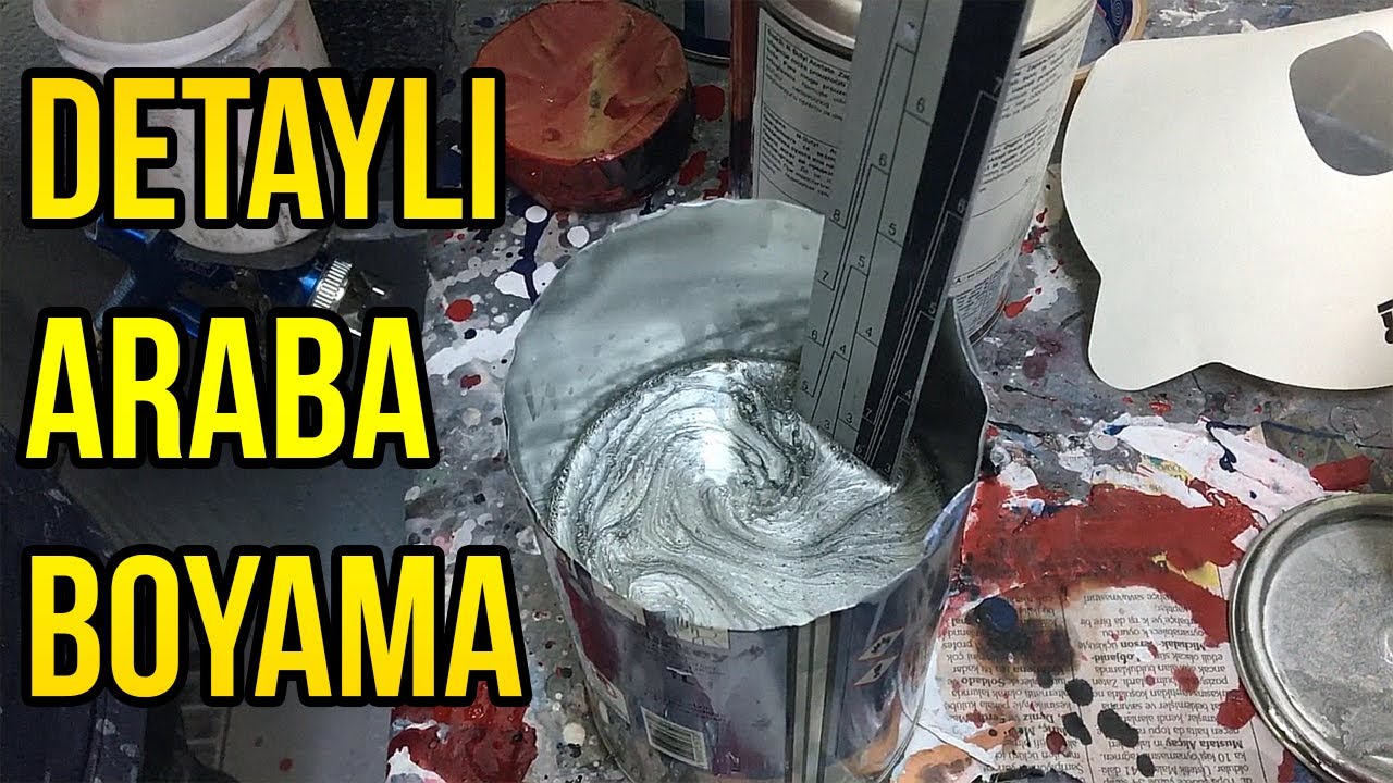 DETAYLI ARABA BOYAMA