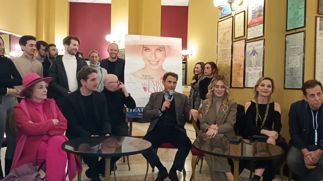 My Fair Lady - press conference - Napoli Teatro Agusteo