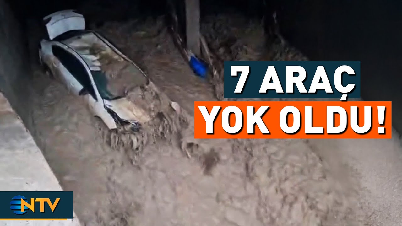 Dere Taştı, Araçlar ve Evler Sular Altında Kaldı! | NTV