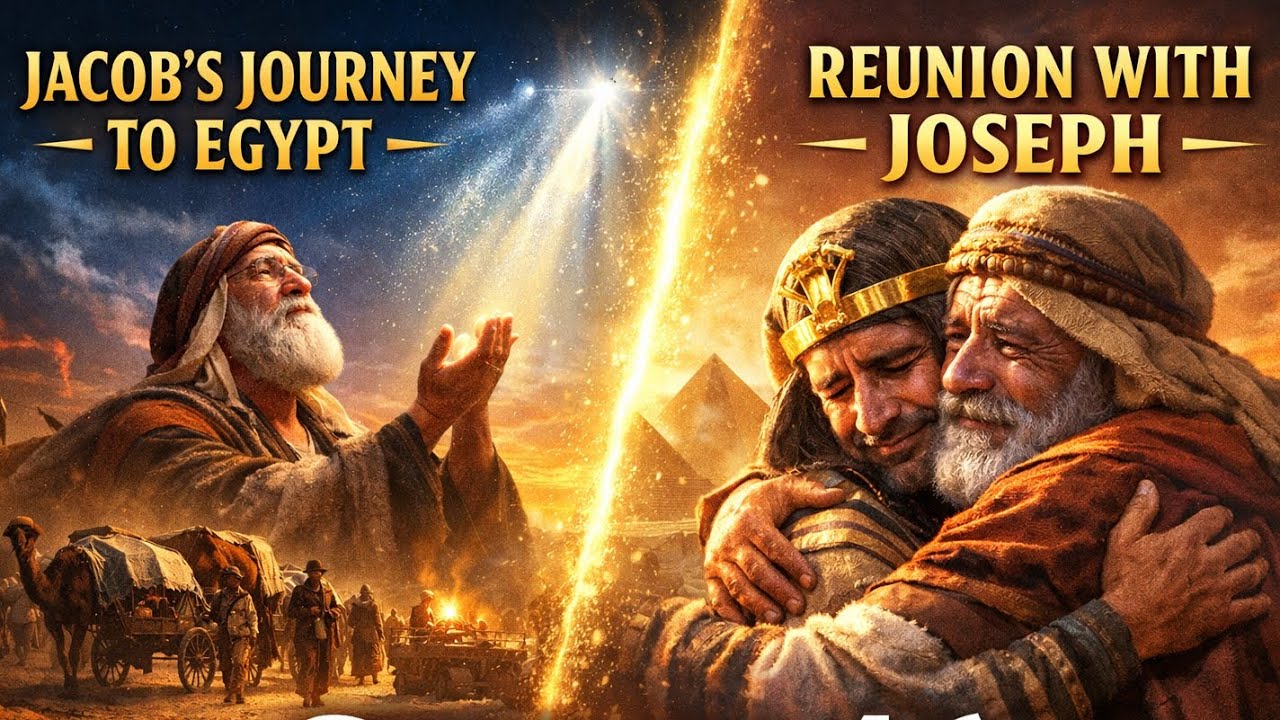 Genesis Chapter 46 | Jacob’s Journey to Egypt & Emotional Reunion with Joseph